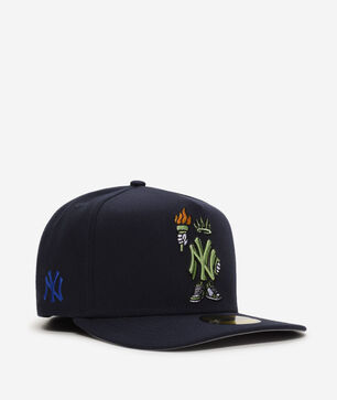59Fifty New York Yankees Cartoon A-Frame Fitted Hat 