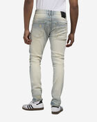 Smoke Rise Slim Vintage Washed Jeans JP23733SN-BLU Blue 2