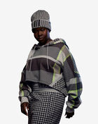 adidas IVY PARK Allover Print Cropped Hoodie HL3996 Grey 1