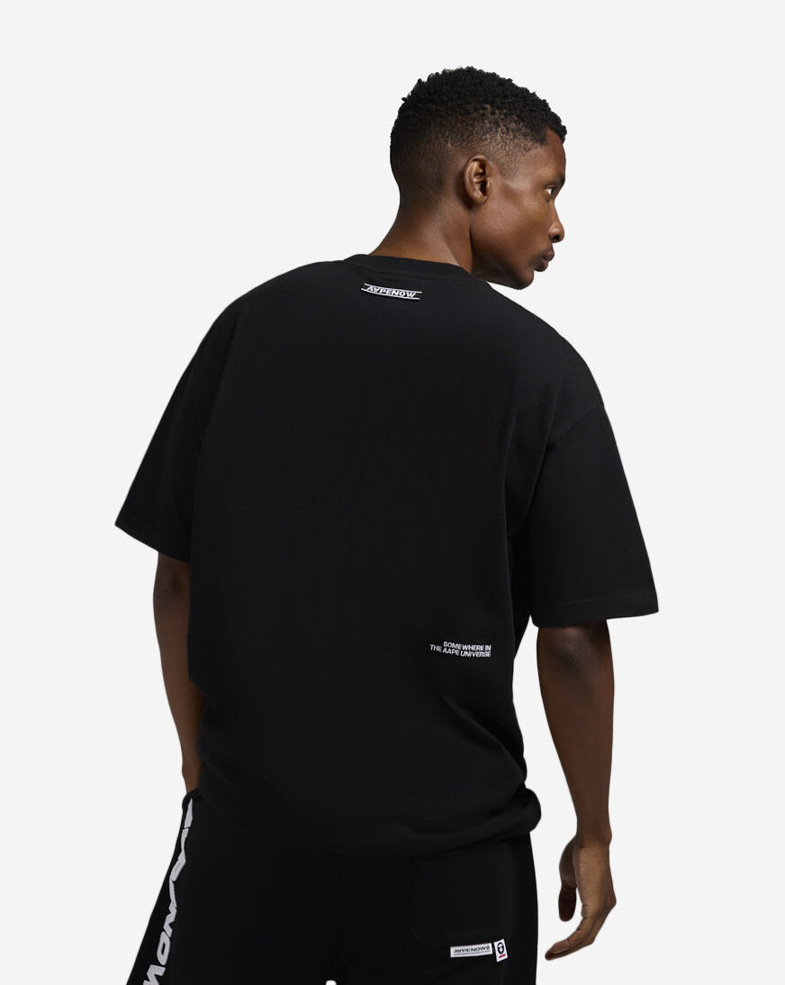 Shop AAPE AAPE Basic Tee AAPTEM1598XXO-BKX black | SNIPES USA