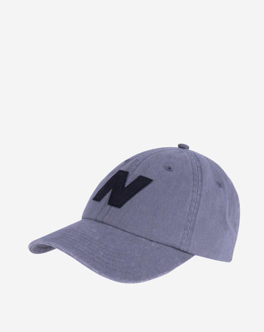Shop New Balance 6-Panel Block N Snapback Hat LAH21214-CTR