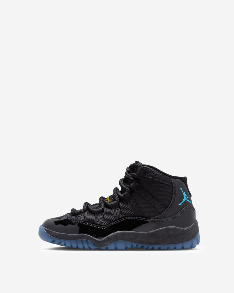 Jordan Little Kids' Air Jordan 11 Retro "Gamma" 378039-047 Black 1