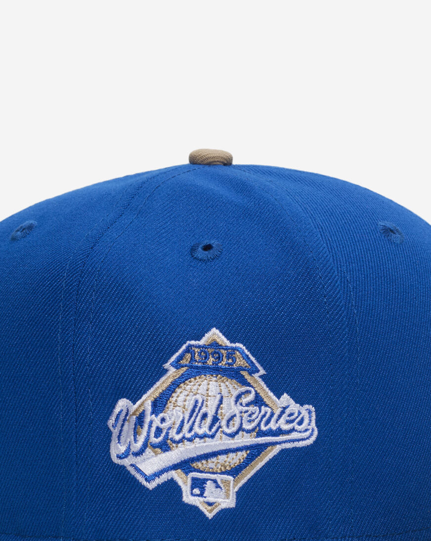 Shop New Era 59Fifty Atlanta Braves Fitted Hat 71029711 blue