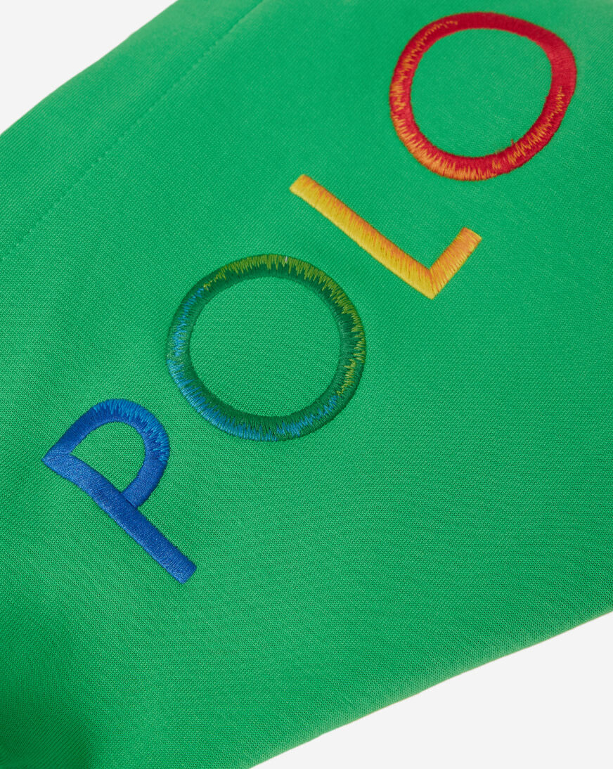 Shop Polo Ralph Lauren Grade School Color-Blocked Ombré-Logo