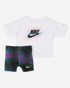 Kids' AOP Bike Shorts Set