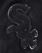 Chicago White Sox Triple Black Velour Full-Zip Pull Over Hoodie