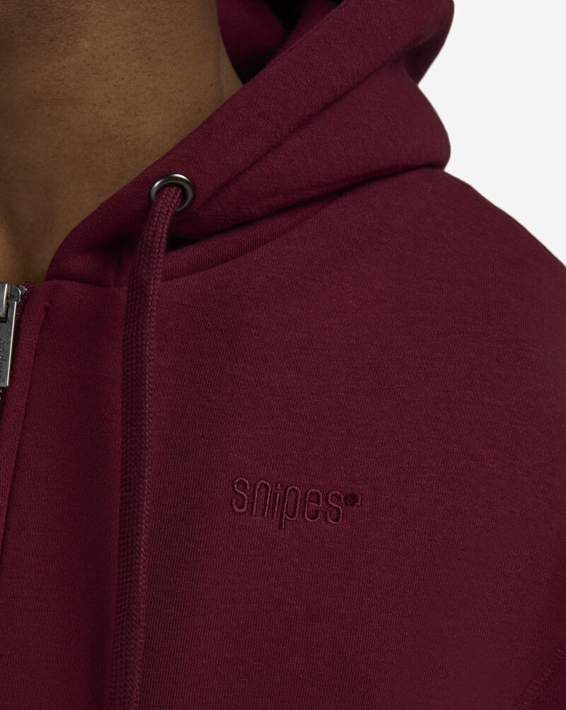 SNIPES Full Zip Hoodie FW25MC003-650 Red 3