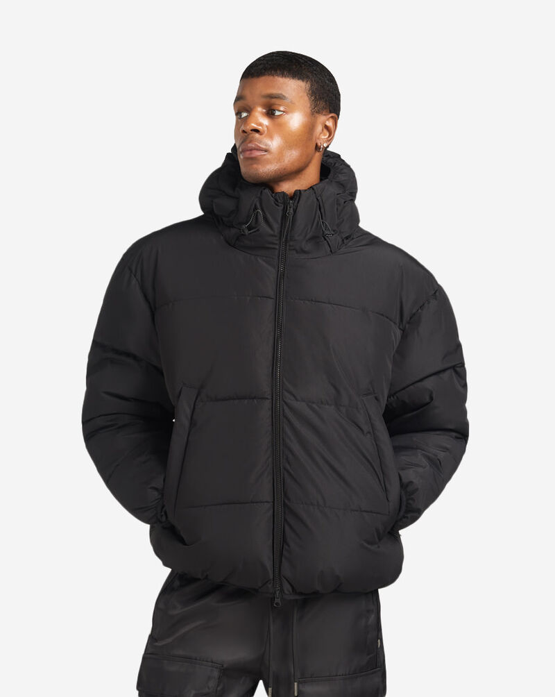 Decibel Hooded Puffer Jacket  FW26-MA015-010 Black 1