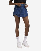Denim Cargo Skort