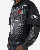 Smoke Rise Republic Mesh 2-FER Long Sleeve Tee KT26S451SN-JUN Black 3