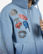 Smoke Rise No Rules Fleece Full Zip Hoodie FO26S467SN-BLU Blue 3
