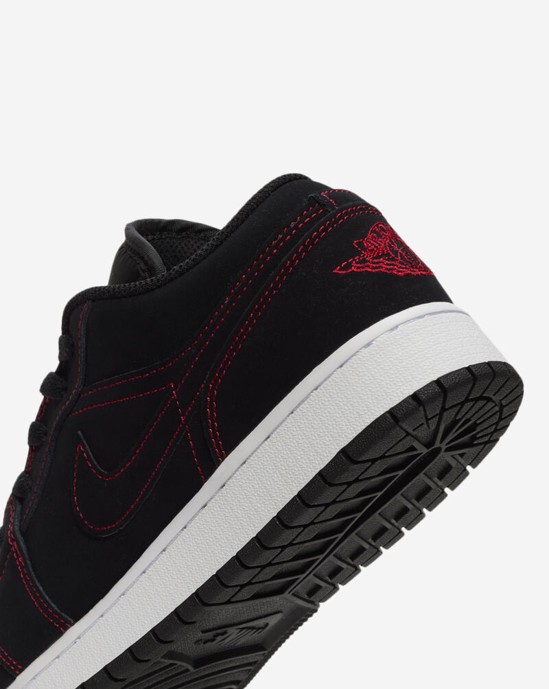 Jordan Big Kids' Air Jordan 1 Low 553560-076 Black 8