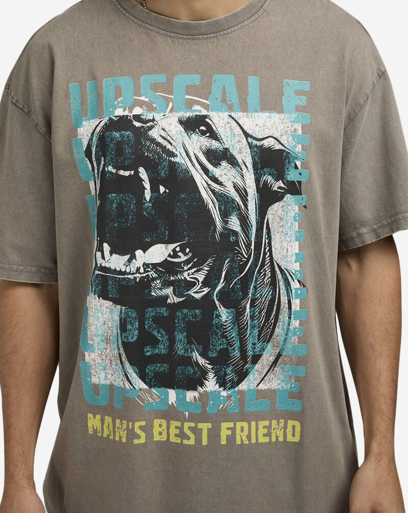 Upscale Man's Best Friend Tee MTUS220A-02726 Brown 3