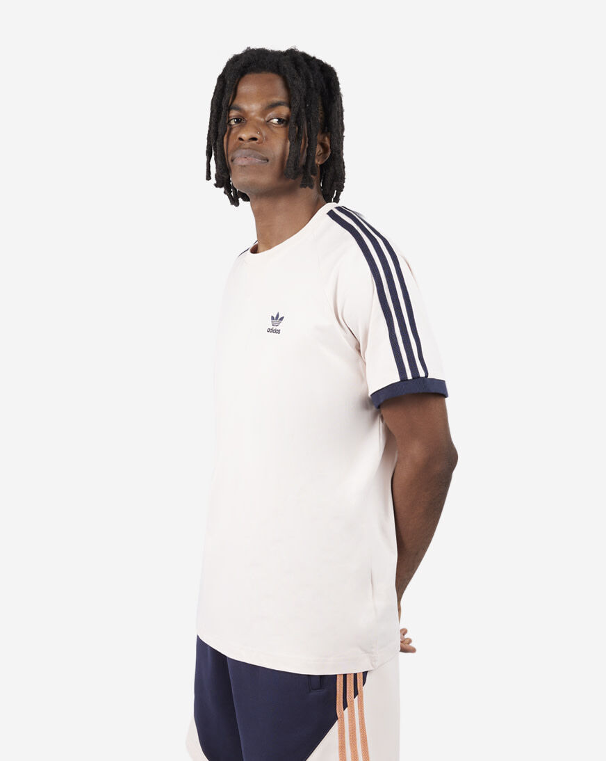 Shop adidas SST 3-Stripe Tee IC5539 beige | SNIPES USA