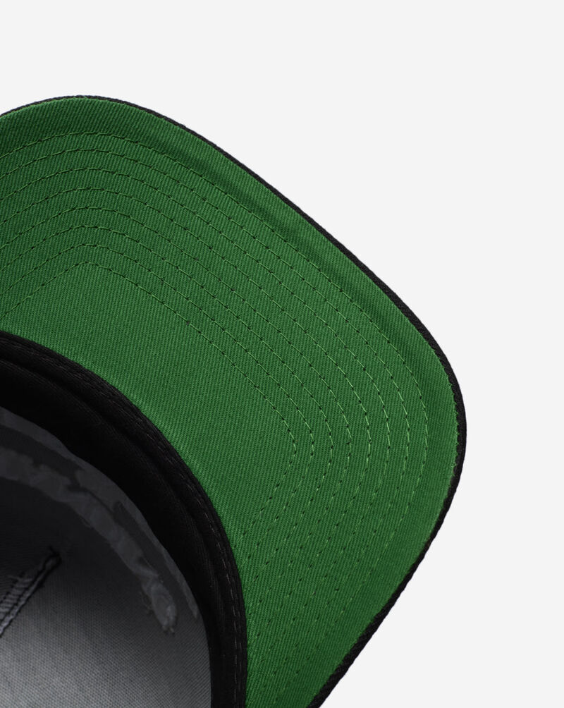 Field Grade Standing On Business Wool Trucker Hat 1005039 Black 4