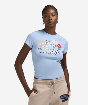 Eyeball Rose Graphic Tee