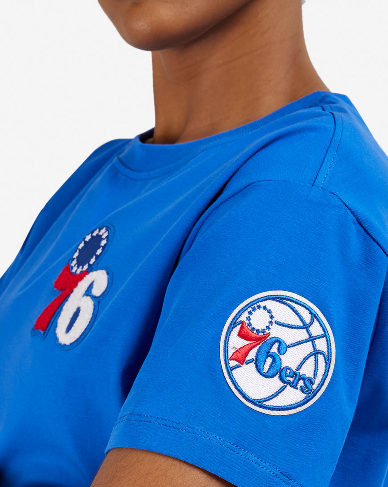 Shop PRO STANDARD Philadelphia 76ers Boxy Tee BP7A55259RYB blue