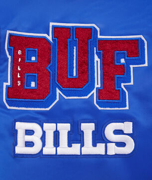 Buffalo Bills Mash Up Rib Satin Jacket