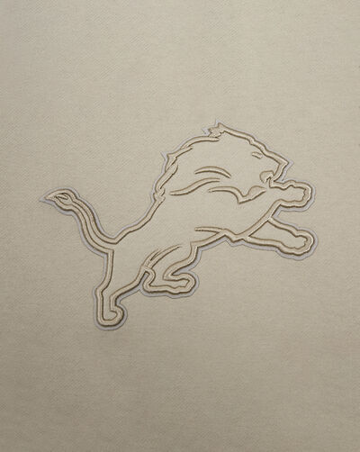 Detroit Lions Neutral Drop Shoulder Fleece Crewneck