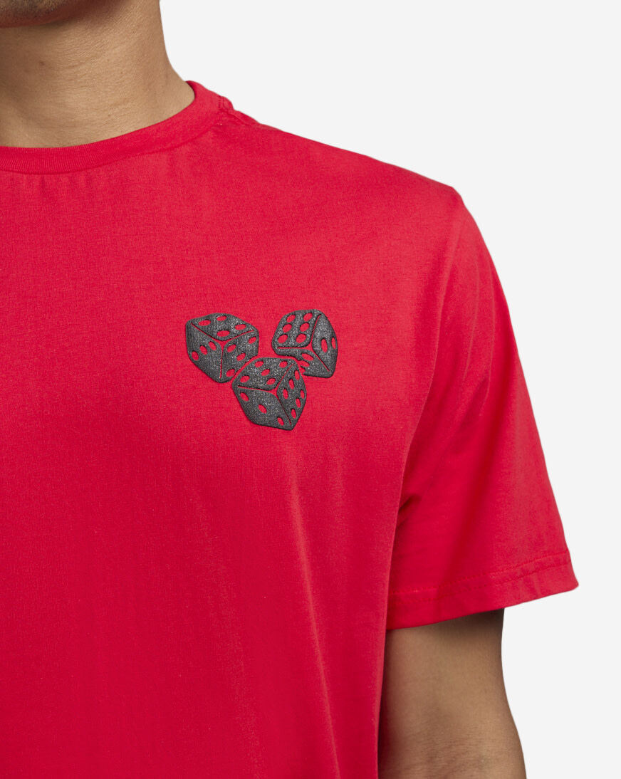 Shop Mister Tee Dice Clo Tee MTUS410-US-00491 red | SNIPES USA