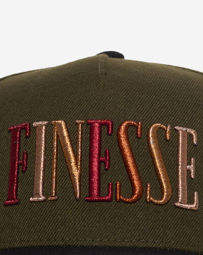 Finesse 2 Tone Wool Trucker Hat