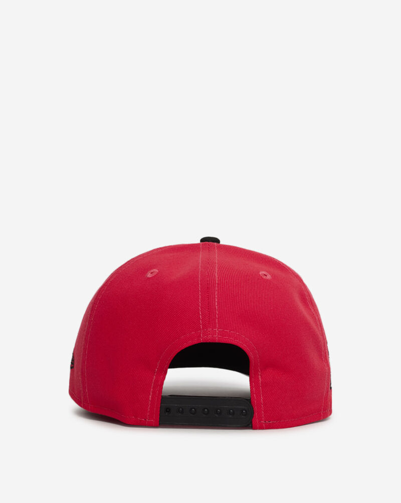 New Era 9Fifty Philadelphia 76ers A-Frame Snapback Hat 71012254 Red 3