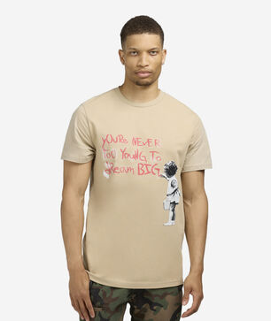 Banksy Never Too Young Tee