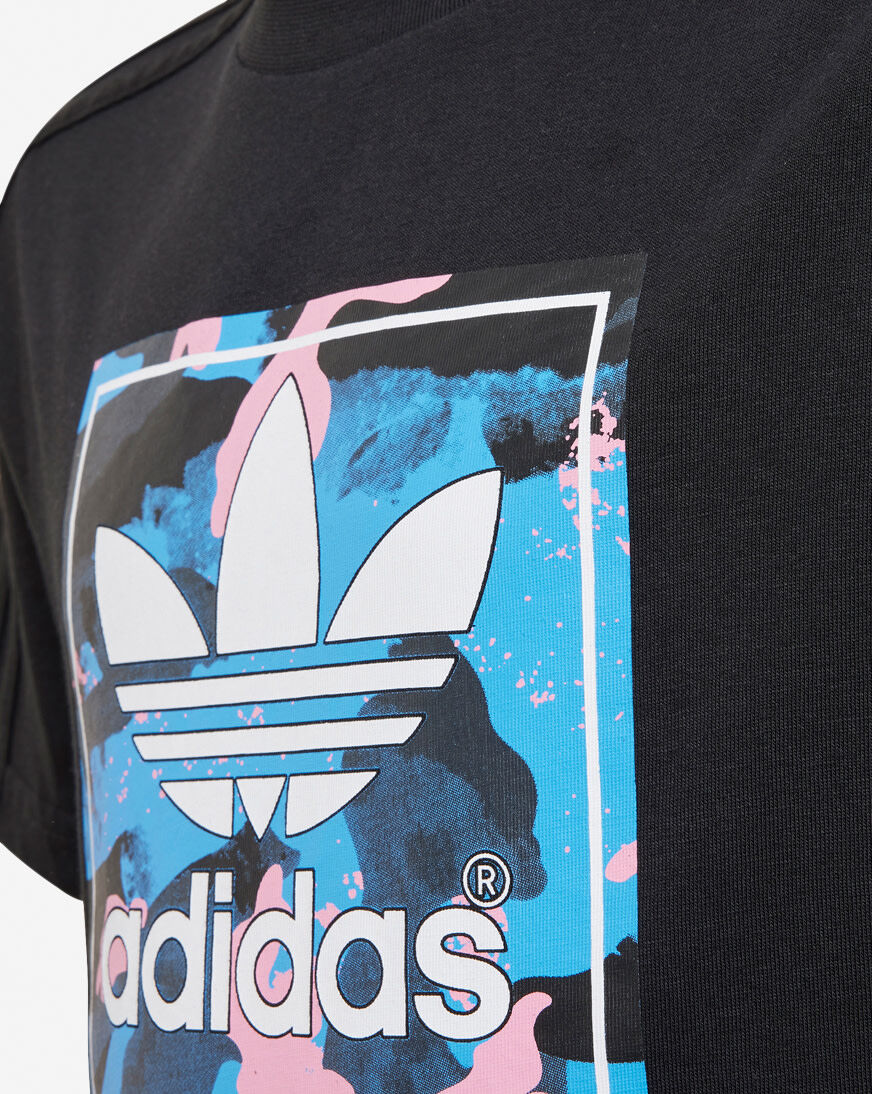 Shop adidas Camo Tee HK0280 black | SNIPES USA