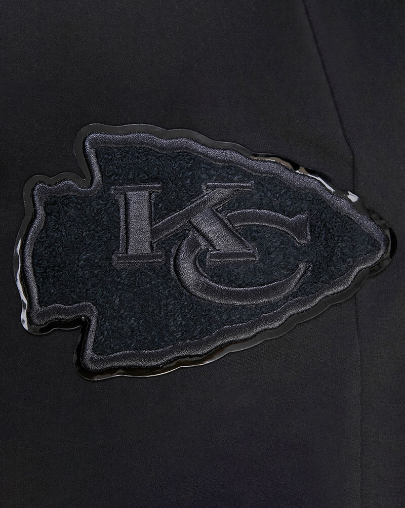 PRO STANDARD Kansas City Chiefs Triple Black Double Knit Jogger FKC4410200-3BK Black 2