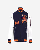 Detroit Tigers Old English Rib Wool Varsity Jacket