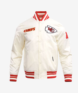 Kansas City Chiefs Retro Classics Rib Satin Jacket
