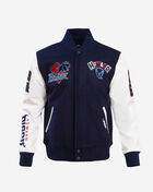 PRO STANDARD Howard University Homecoming Varsity Jacket CHW671562-MNW Blue 1