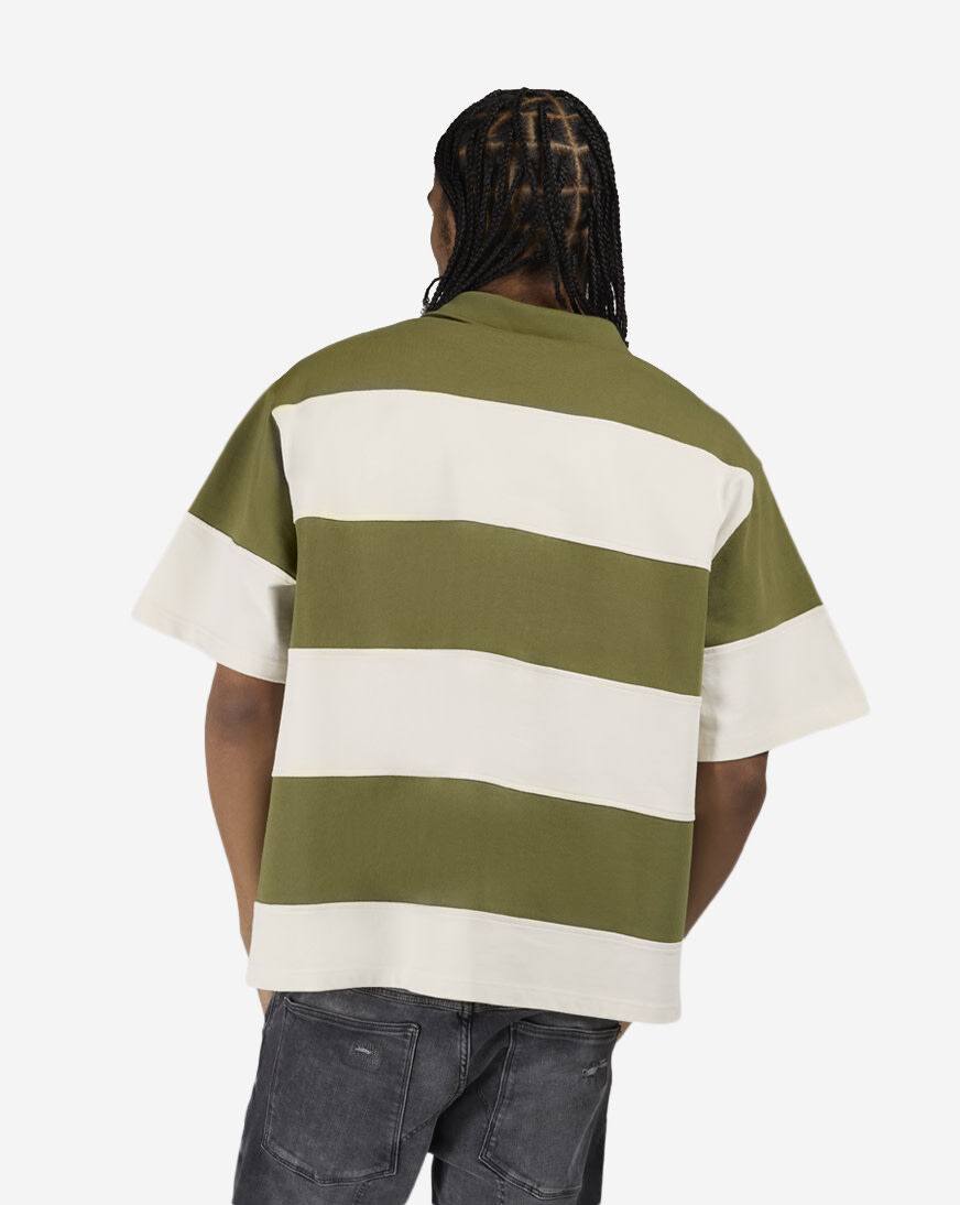 Shop Smoke Rise Gilded Polo Shirt KT26S469SNZ-GRN green | SNIPES USA