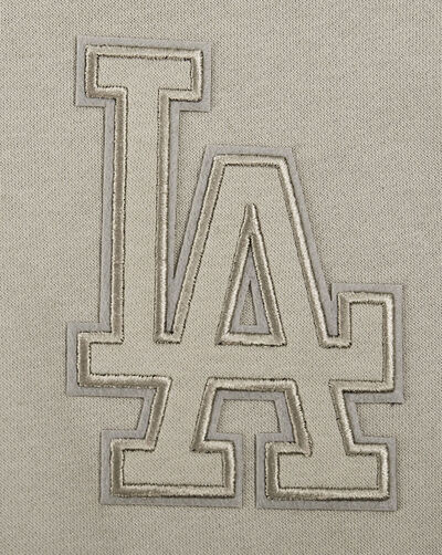 Big Boys' Los Angeles Dodgers Neutral Fleece Pull Over Hoodie