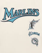 PRO STANDARD Florida Marlins Retro Classic Fleece Crewneck  LMMC314570-EBK cream 2