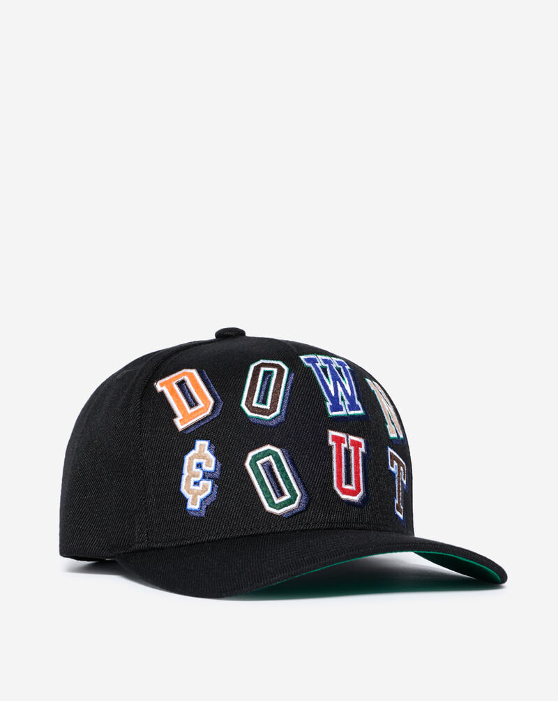 Field Grade Down And Out Full Twill Trucker Hat 1006731 Black 1