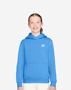 Nike Big Kids' NSW Club Fleece Hoodie FD3000-414 Blue 1
