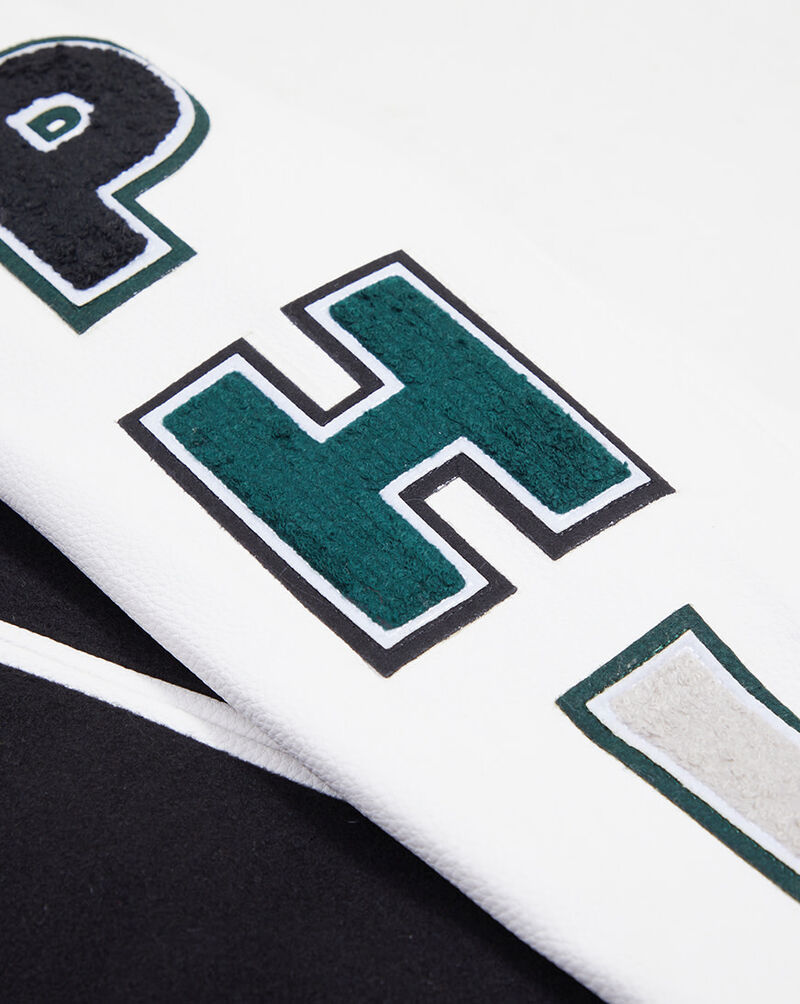 Pro Standard Philadelphia Eagles Logo Varsity Jacket FPE641292 Black 5