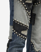 Decibel 5 Pkt Patchwork Pearl Rhinestone Jean DECWB487-IND Blue 3