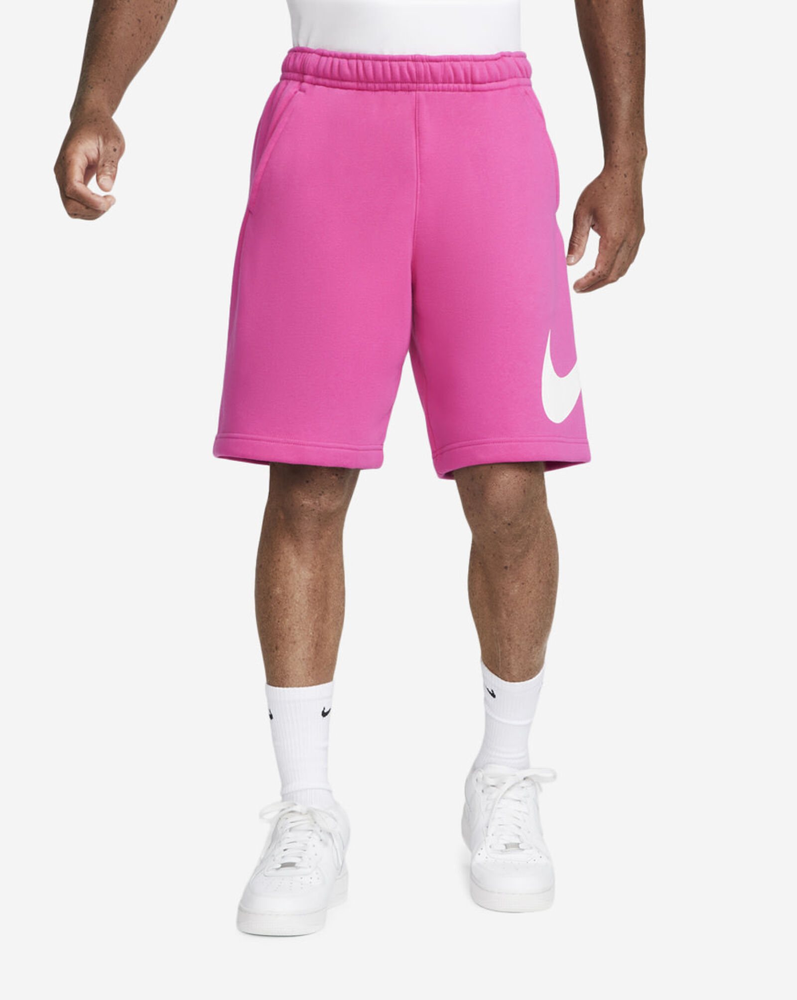 Shop Nike NSW Club Fleece Shorts BV2721621 pink SNIPES USA