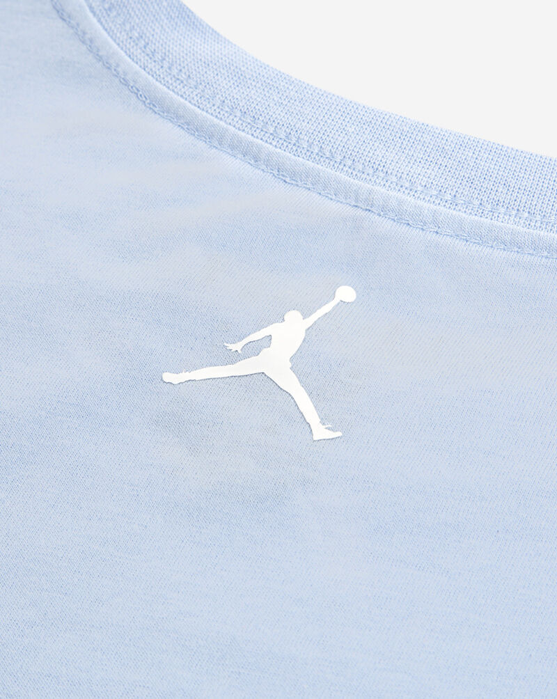 Jordan Big Kids'  Brand Crew T-Shirt 95D625-U3C Blue 2