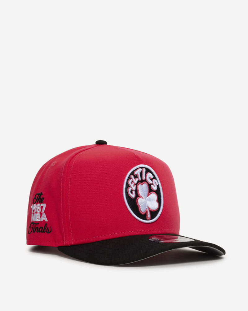 New Era 9Fifty Boston Celtics A-Frame Snapback Hat 71012261 Red 1