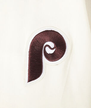 Big Girls' Philadelphia Phillies Retro Classic Rib Fleece Crewneck