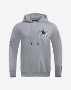 PRO STANDARD Dallas Cowboys Chenille Double Knit Pull Over Hoodie FDC5410295-GRY Grey 1