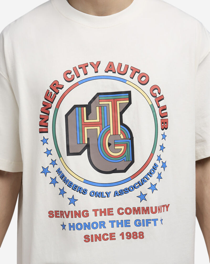 Honor The Gift Auto Association Tee HTG250147-BON White 3