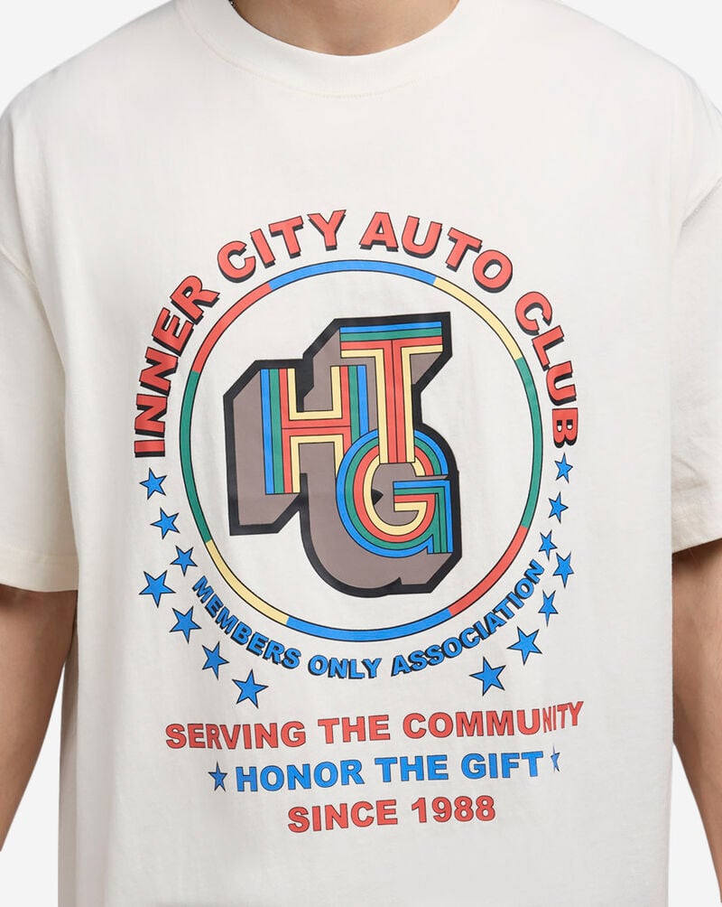 Honor The Gift Auto Association Tee HTG250147-BON White 3