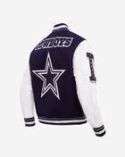 Dallas Cowboys Mash Up Rib Wool Varsity Jacket