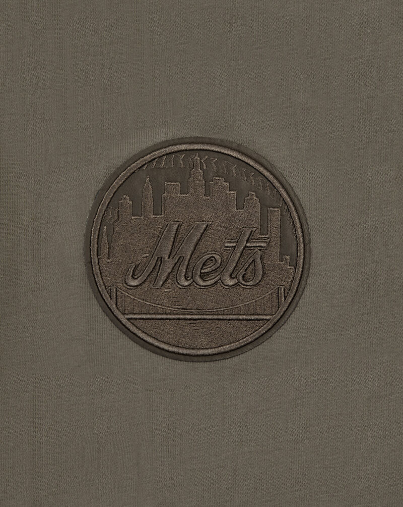 PRO STANDARD New York Mets Neutral Drop Shoulder Tee LNM1311662-DKT Brown 4