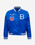 Brooklyn Dodgers Retro Classic Rib Satin Jacket