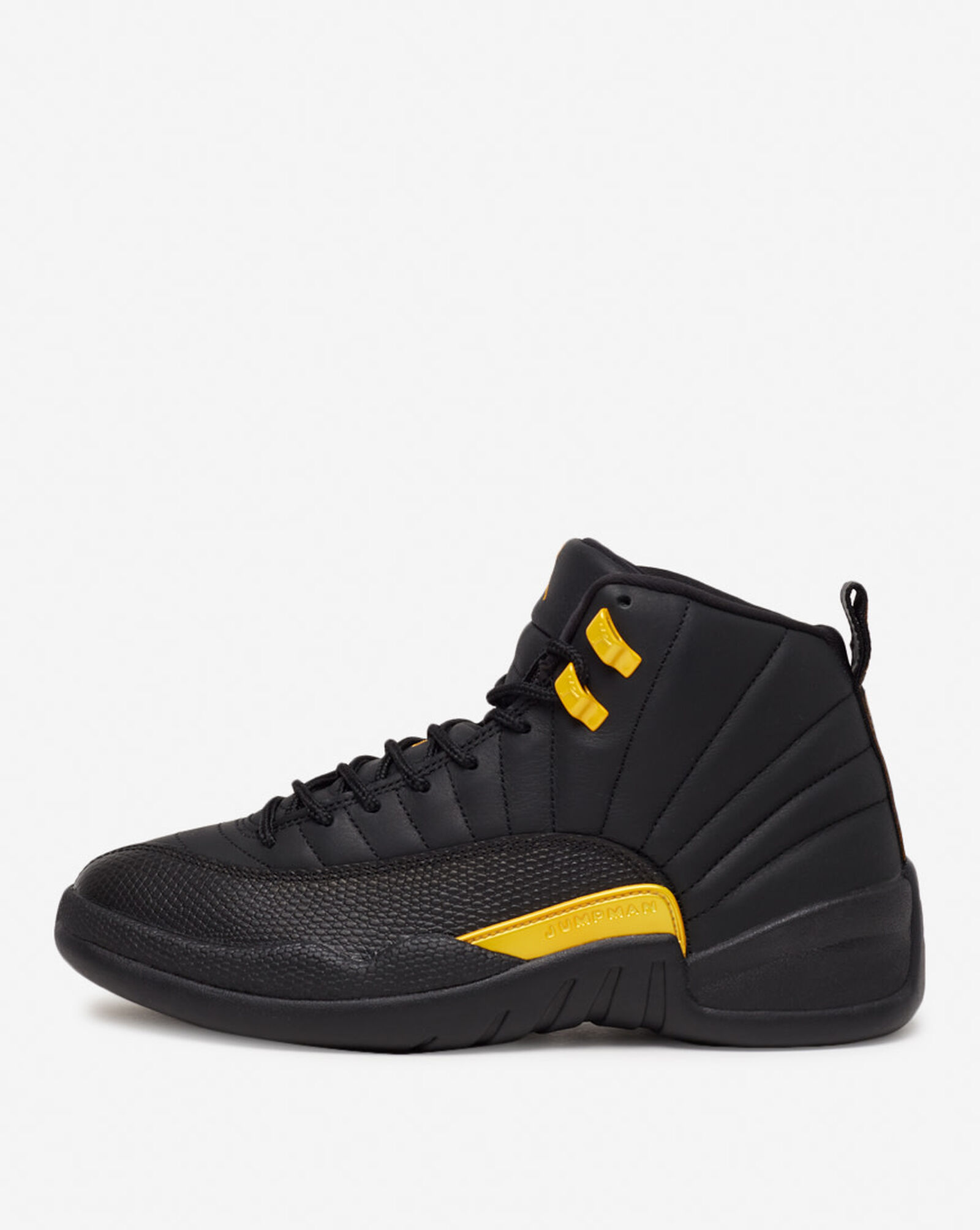 black and yellow jordan 12
